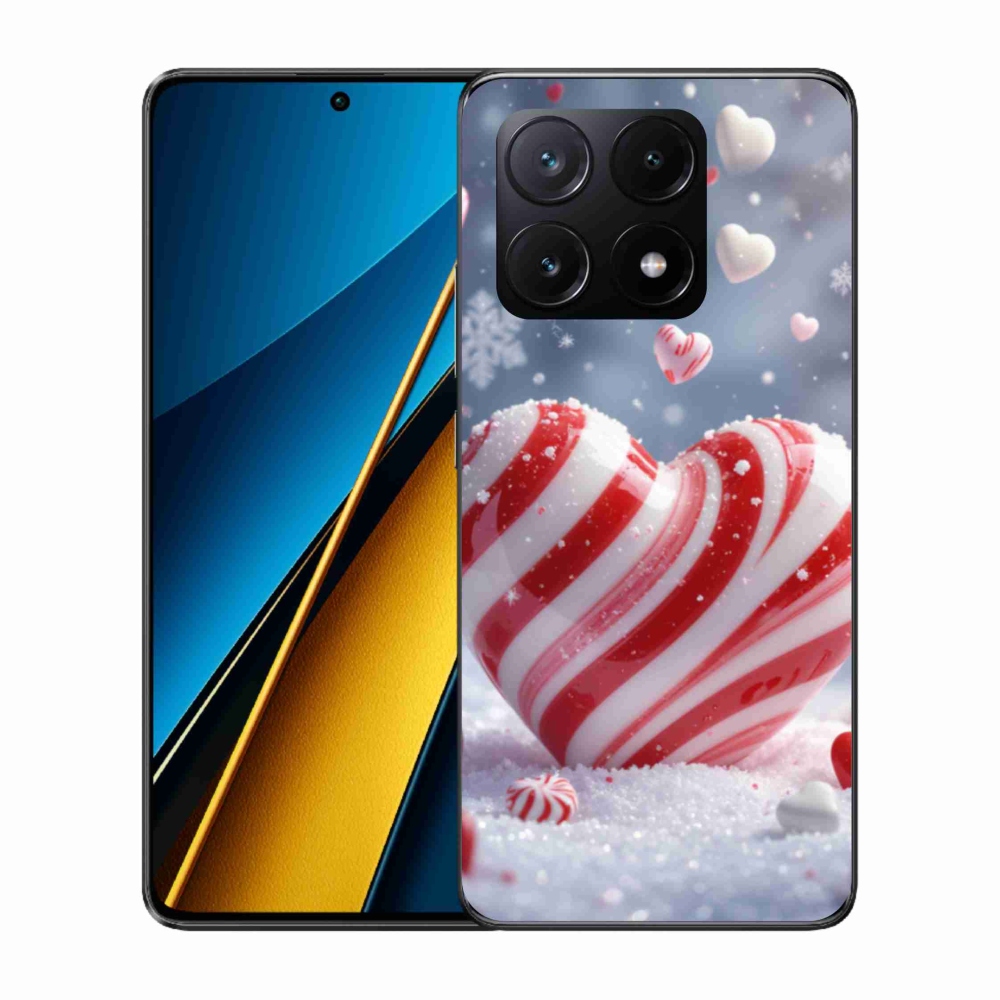 Gél borítás mmCase a Xiaomi Poco X6 Pro 5G-hez - édes szívecske