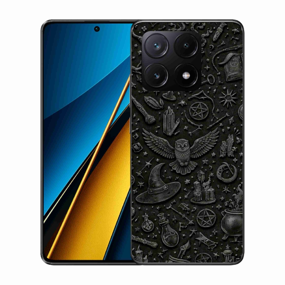 Gél borítás mmCase a Xiaomi Poco X6 Pro 5G számára - sötét varázslatos világ