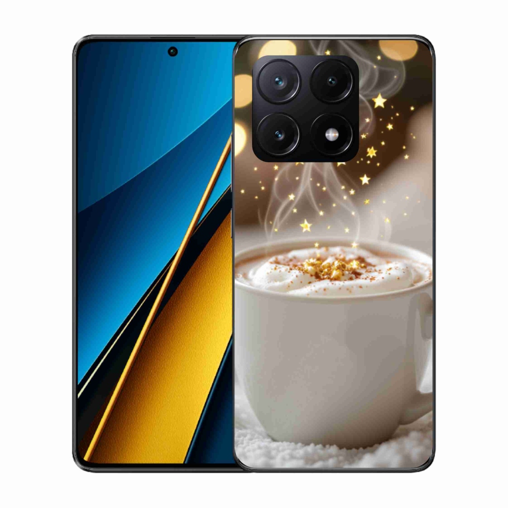 Gél borítás mmCase a Xiaomi Poco X6 Pro 5G számára - Karácsonyi forró ital