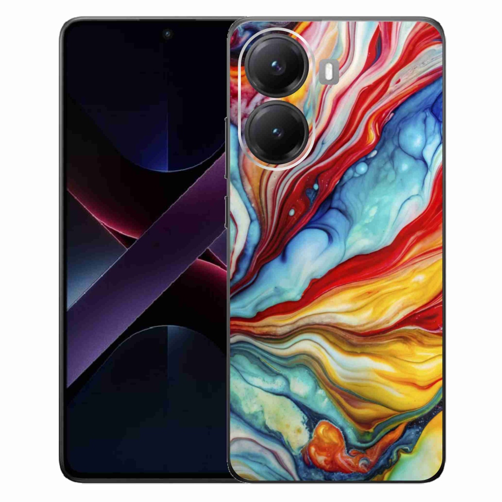 Gél borítás mmCase a Xiaomi Poco X7 Pro 5G számára - absztrakt motívum 58