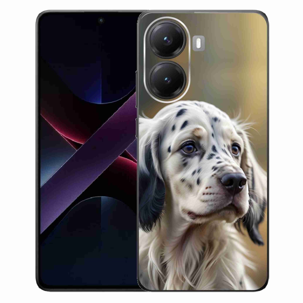 Gél borítás mmCase a Xiaomi Poco X7 Pro 5G számára - angol szetter