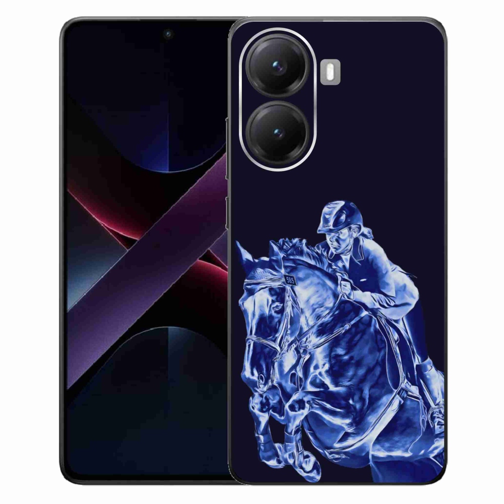 Gél borítás mmCase a Xiaomi Poco X7 Pro 5G számára - versenyló