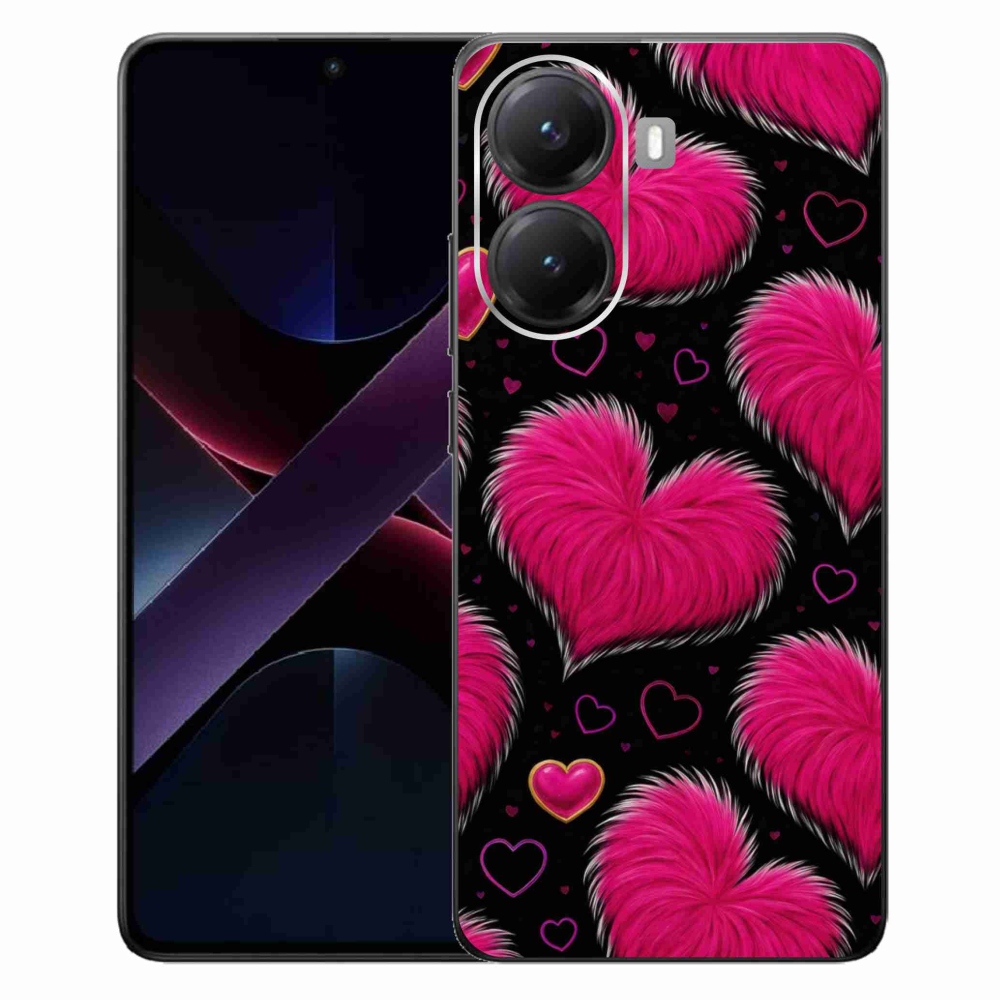 Gél borítás mmCase a Xiaomi Poco X7 Pro 5G-hez - puha szív