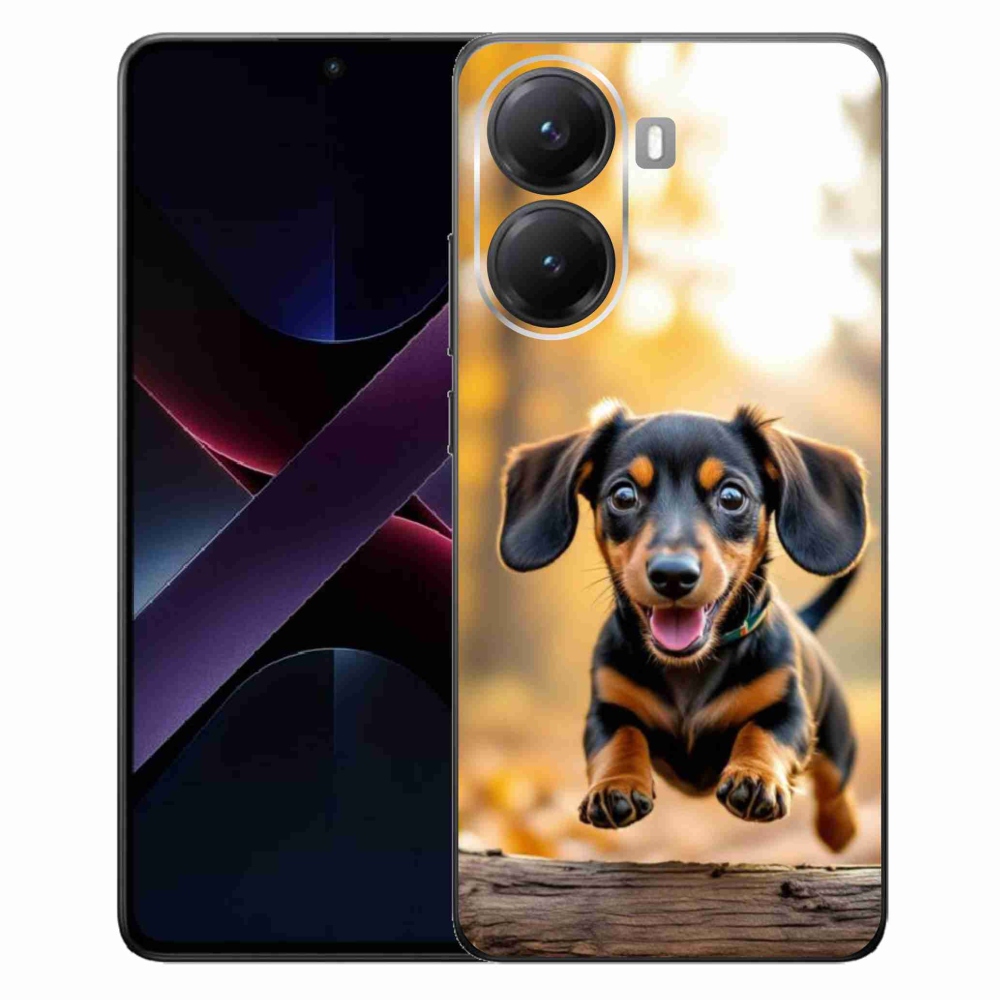 Gél borítás mmCase a Xiaomi Poco X7 Pro 5G-hez - tacskó 2