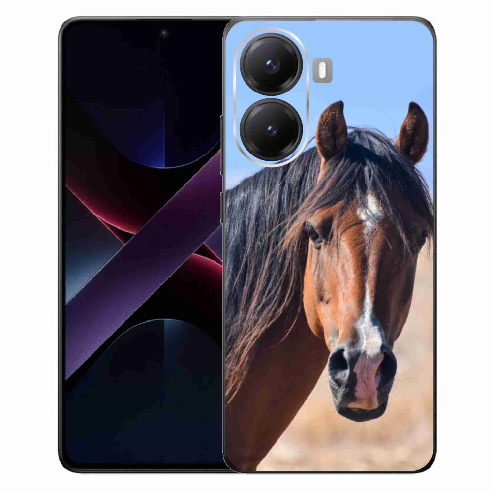 Gél borítás mmCase a Xiaomi Poco X7 Pro 5G számára - csendes ló