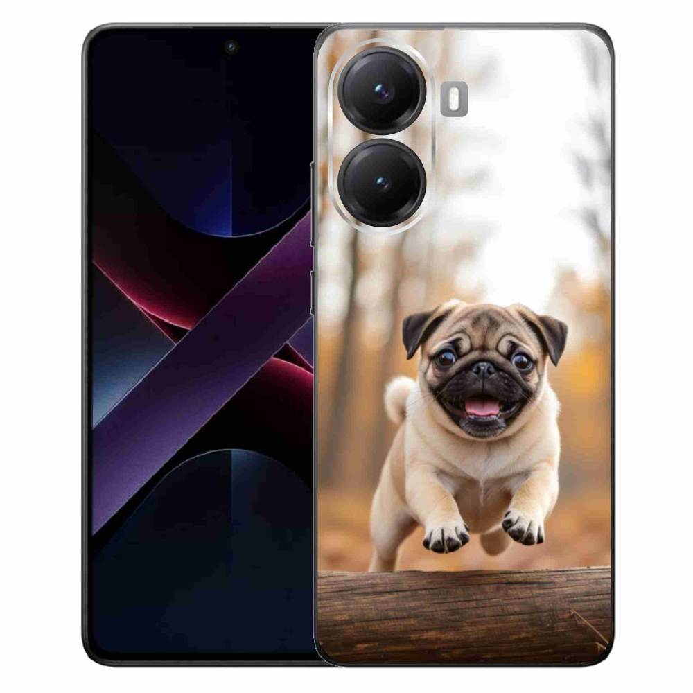 Gél borítás mmCase a Xiaomi Poco X7 Pro 5G számára - mopsz 2