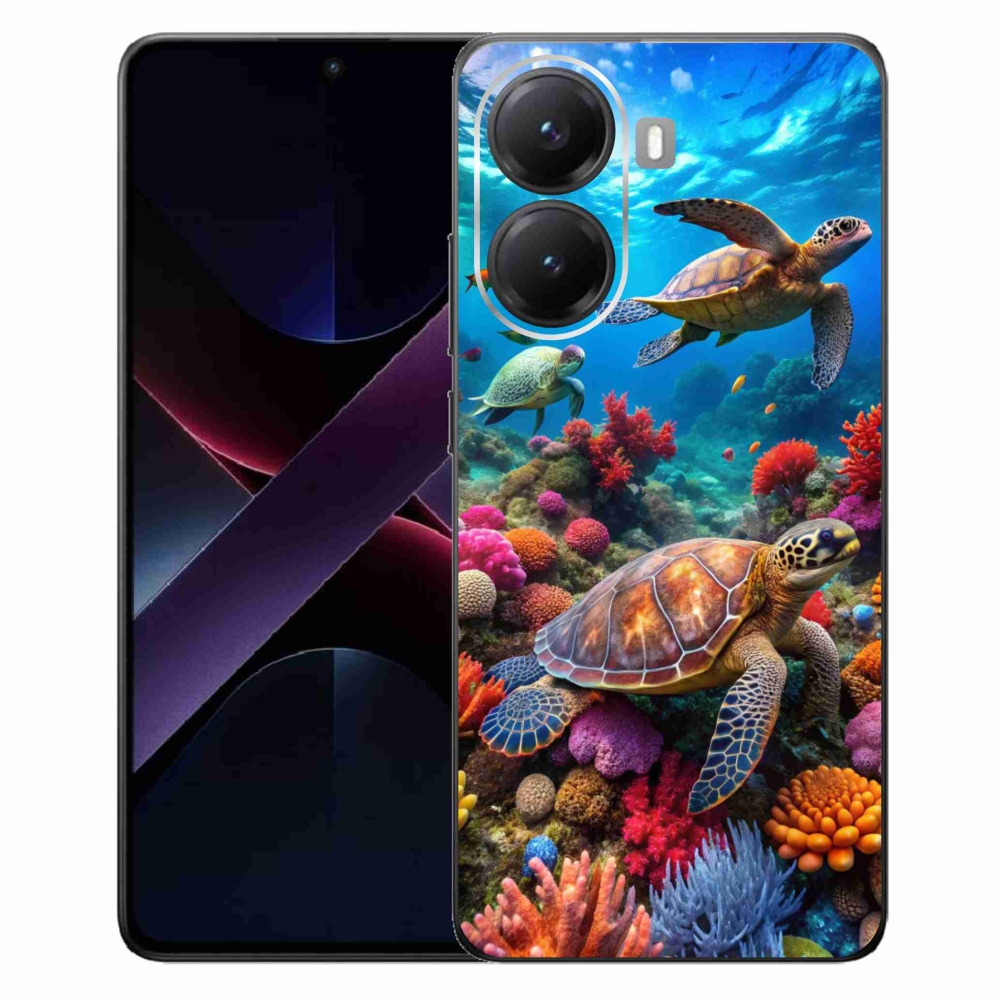 Gél borítás mmCase a Xiaomi Poco X7 Pro 5G számára - Sea World 2