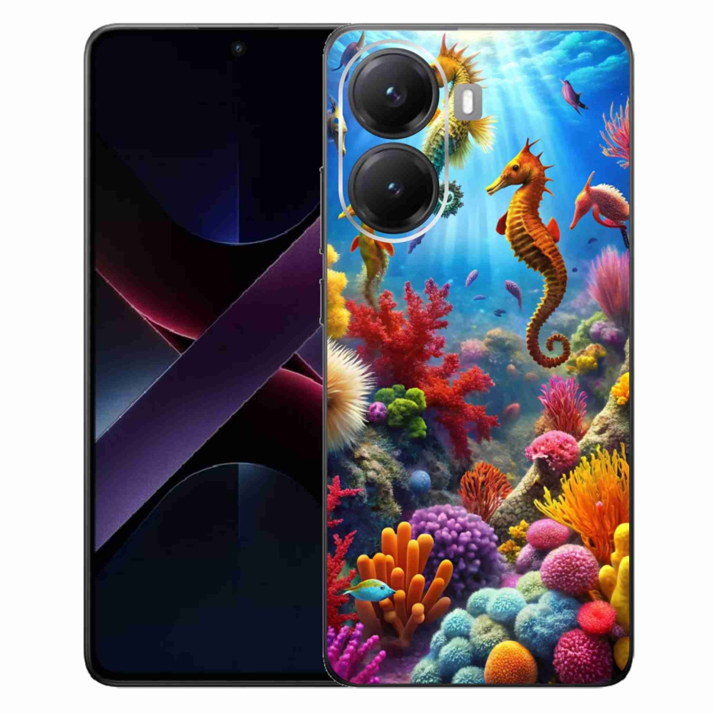Gél borítás mmCase a Xiaomi Poco X7 Pro 5G számára - Sea World 3