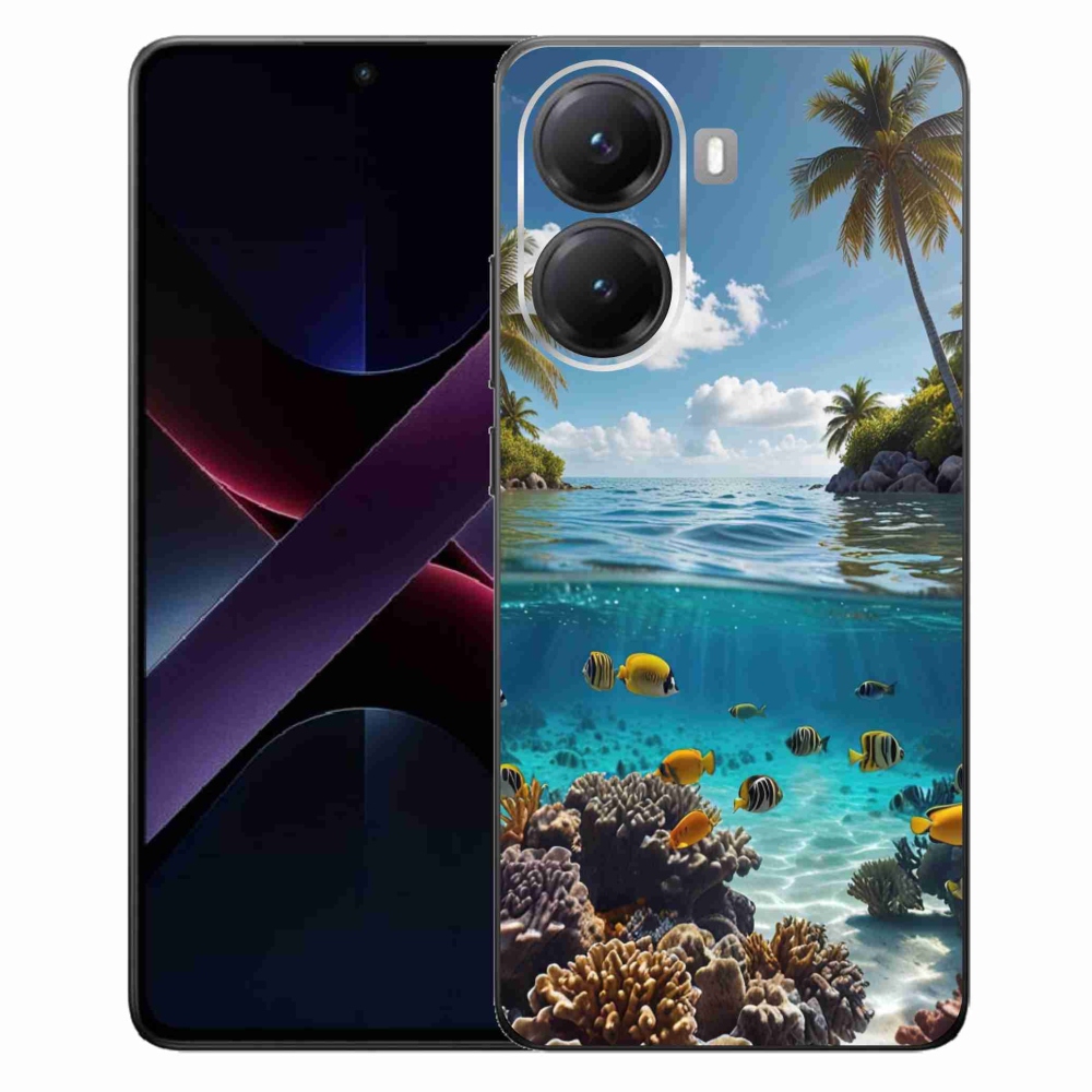 Gél borítás mmCase a Xiaomi Poco X7 Pro 5G számára - Sea World 4