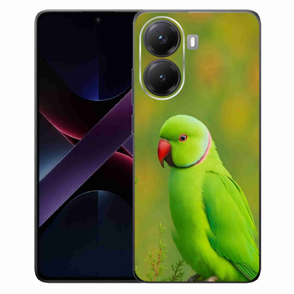 Gél borítás mmCase a Xiaomi Poco X7 Pro 5G számára - parrot alexandr 2