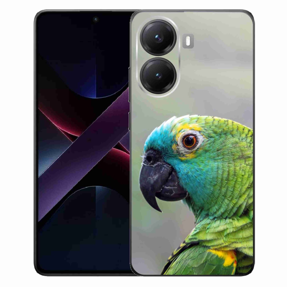 Gél borítás mmCase a Xiaomi Poco X7 Pro 5G számára - papagáj amazon