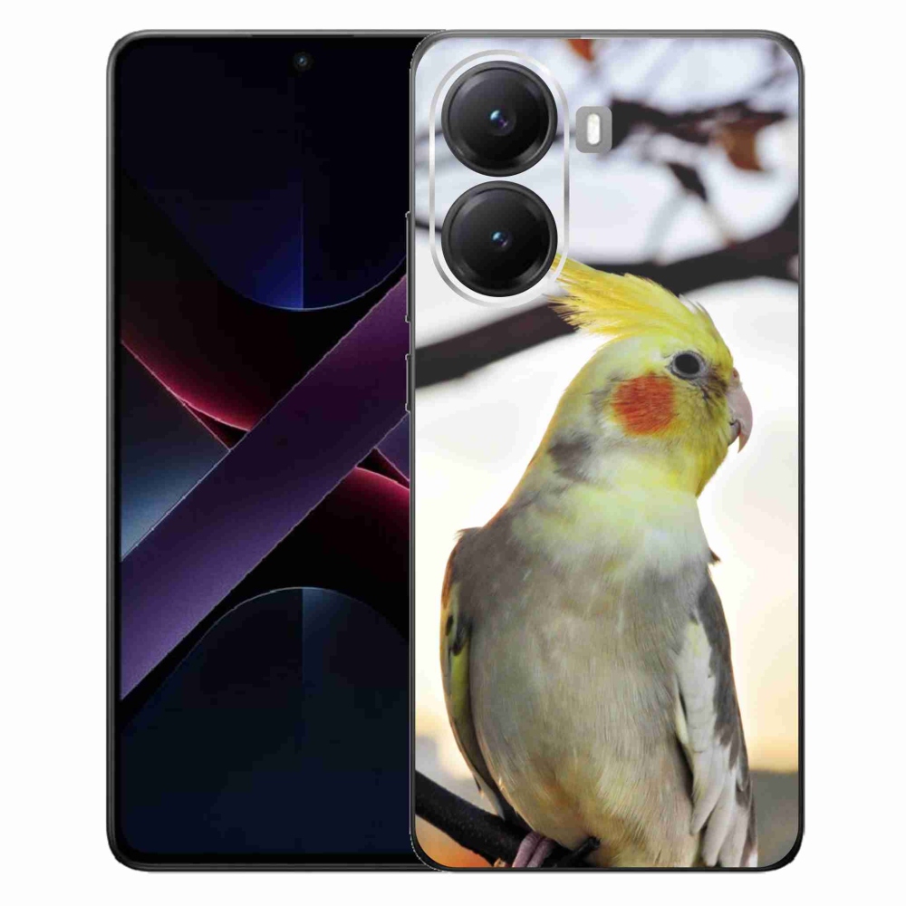 Gél borítás mmCase a Xiaomi Poco X7 Pro 5G számára - papagáj korela