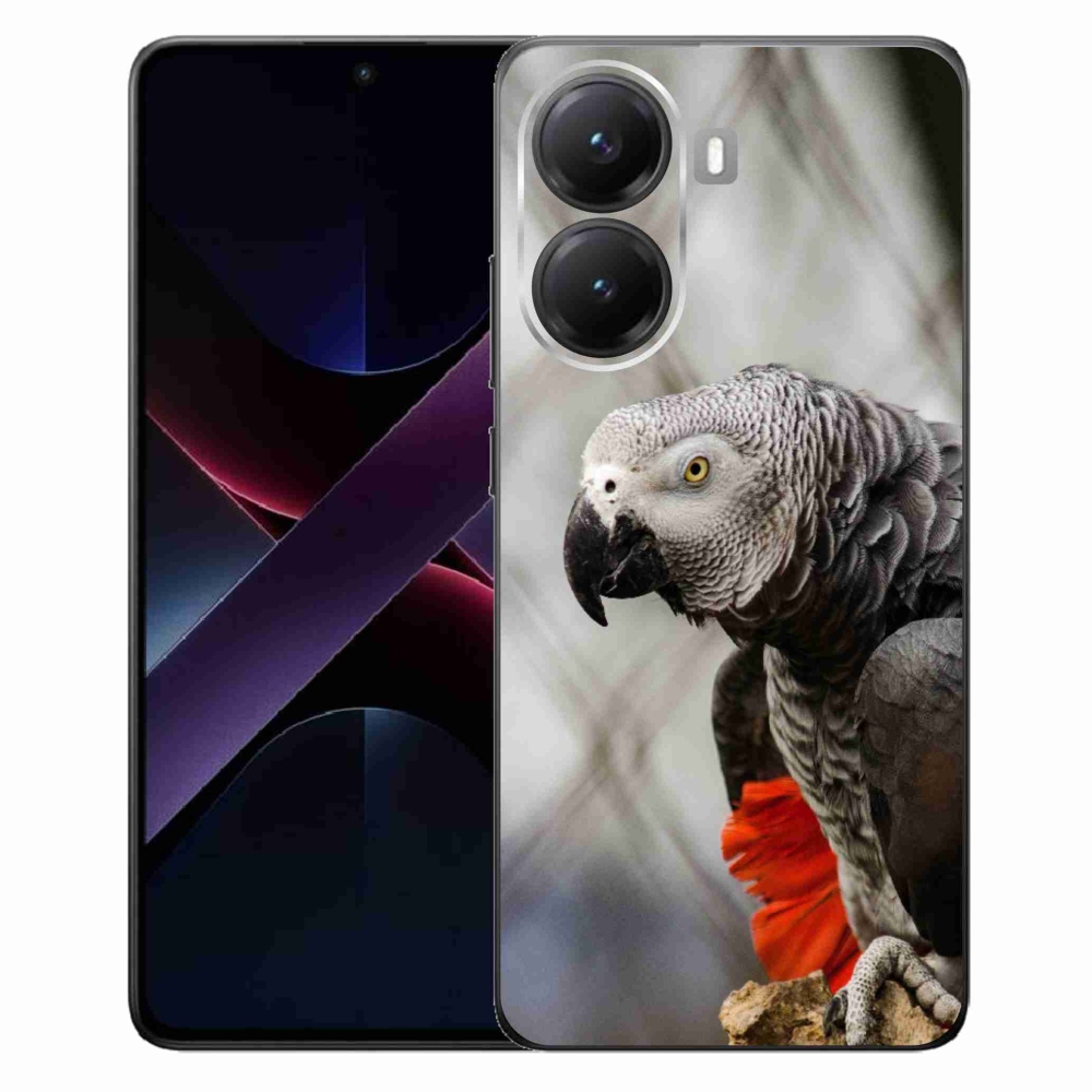 Gél borítás mmCase a Xiaomi Poco X7 Pro 5G számára - parrot jacco 3
