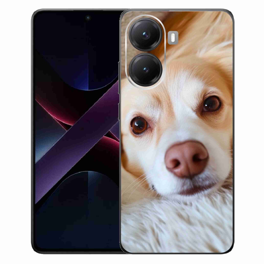 Gél borítás mmCase a Xiaomi Poco X7 Pro 5G számára - Aranyos csivava