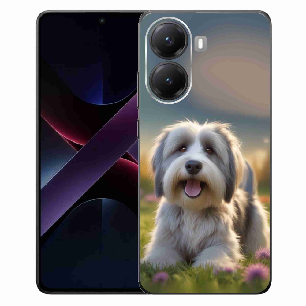 Gél borítás mmCase a Xiaomi Poco X7 Pro 5G számára - aranyos havannai kutya