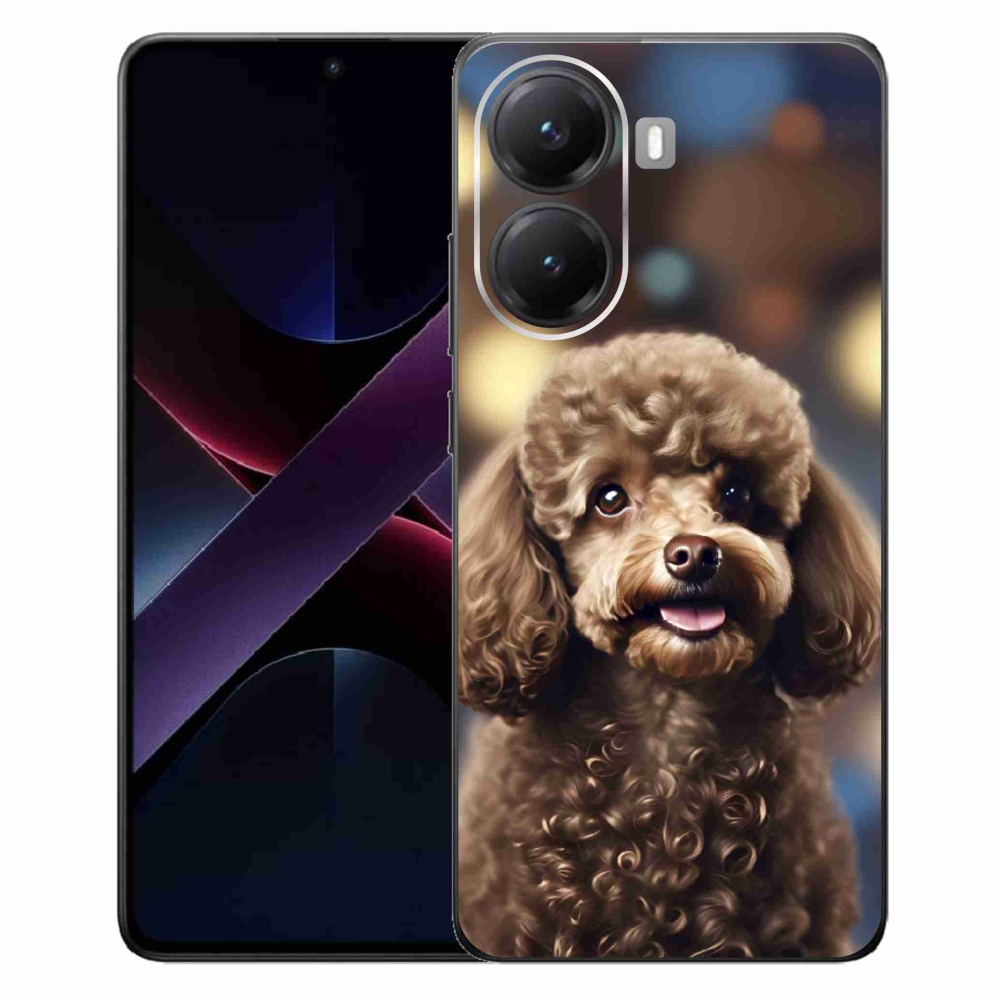 Gél borítás mmCase a Xiaomi Poco X7 Pro 5G számára - aranyos uszkár