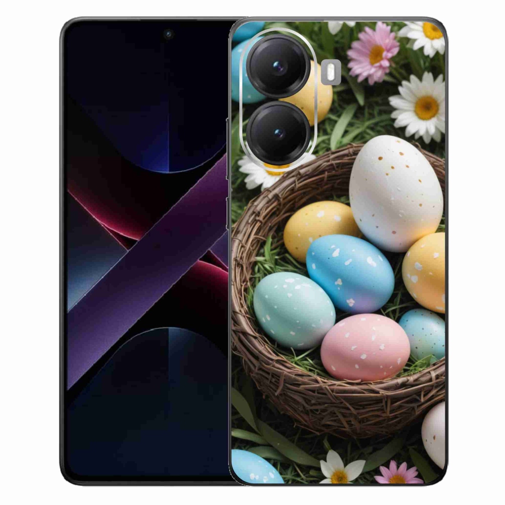 Gél borítás mmCase a Xiaomi Poco X7 Pro 5G számára - Húsvéti tojás 2