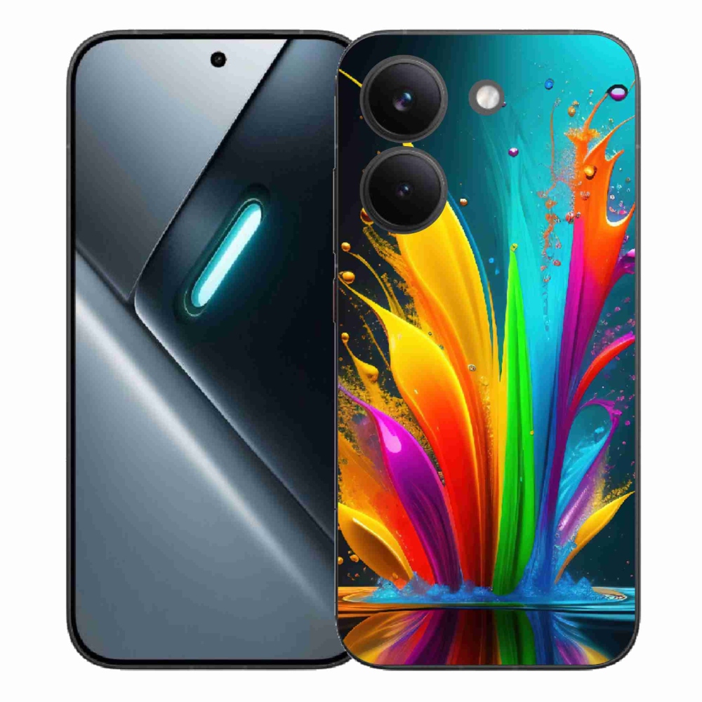 Gél borítás mmCase a Xiaomi Poco X8 Pro számára - absztrakt motívum 1