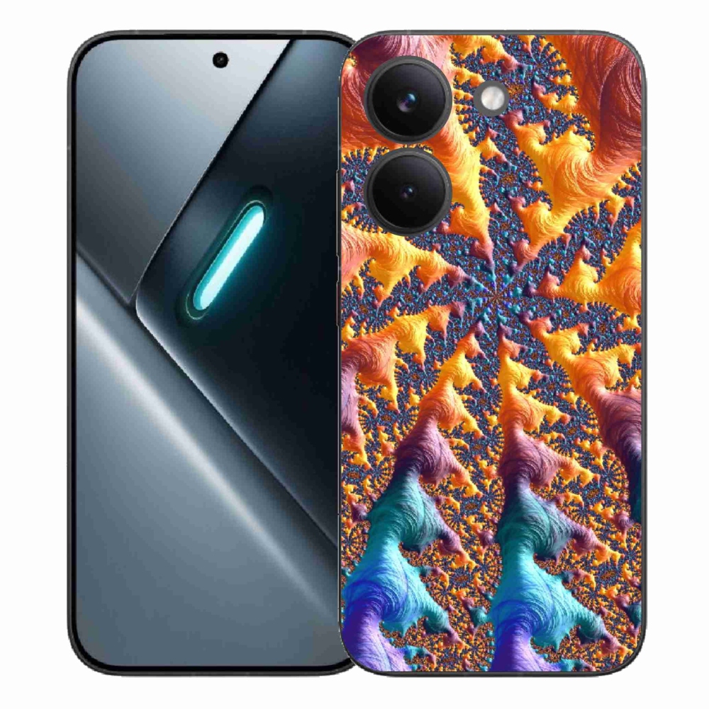 Gél borítás mmCase a Xiaomi Poco X8 Pro számára - absztrakt motívum 23