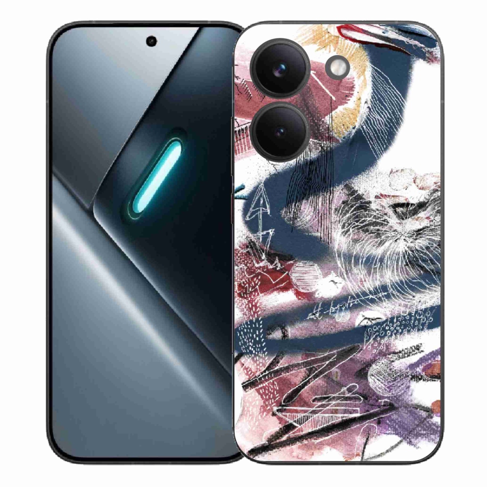 Gél borítás mmCase a Xiaomi Poco X8 Pro számára - absztrakt motívum 28