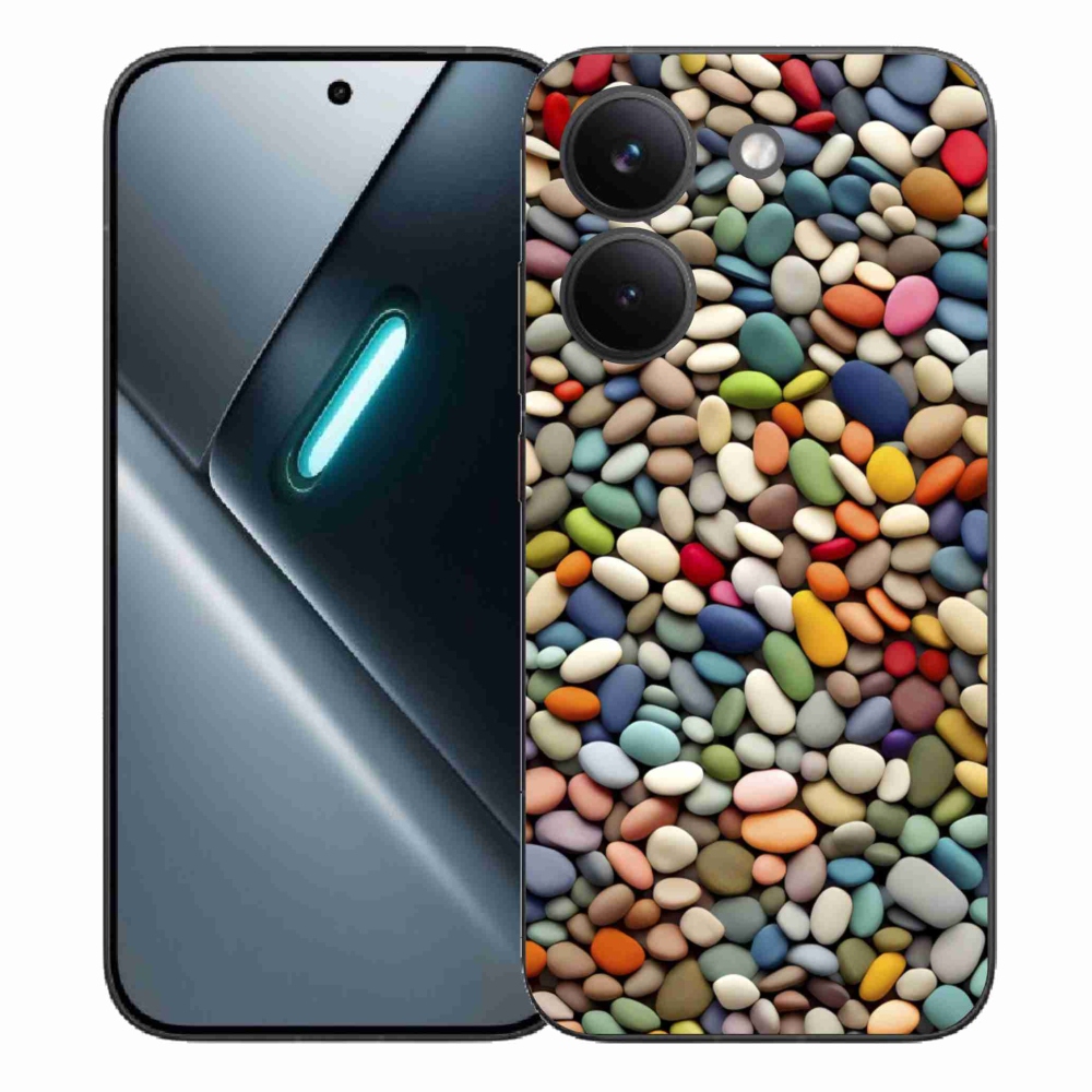 Gél borítás mmCase a Xiaomi Poco X8 Pro számára - színes strasszkövek 2