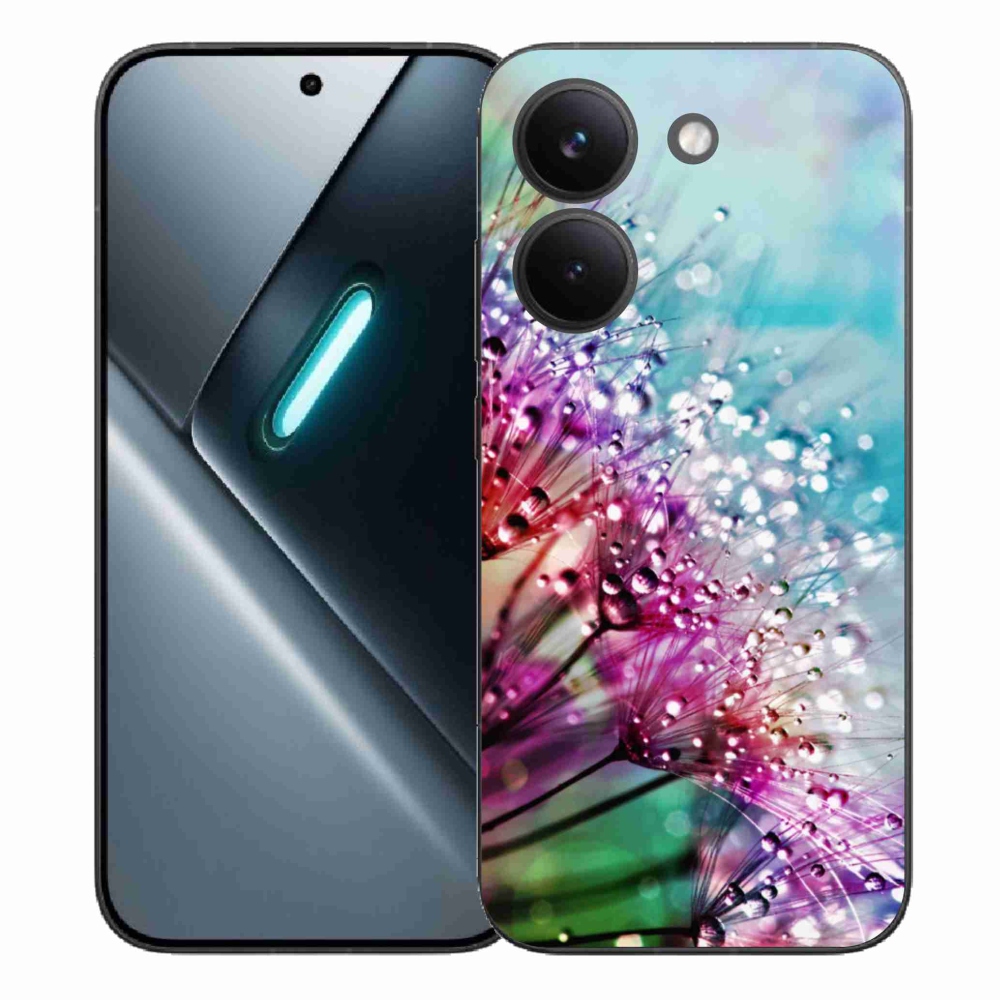 Gél borítás mmCase a Xiaomi Poco X8 Pro számára - színes virágok