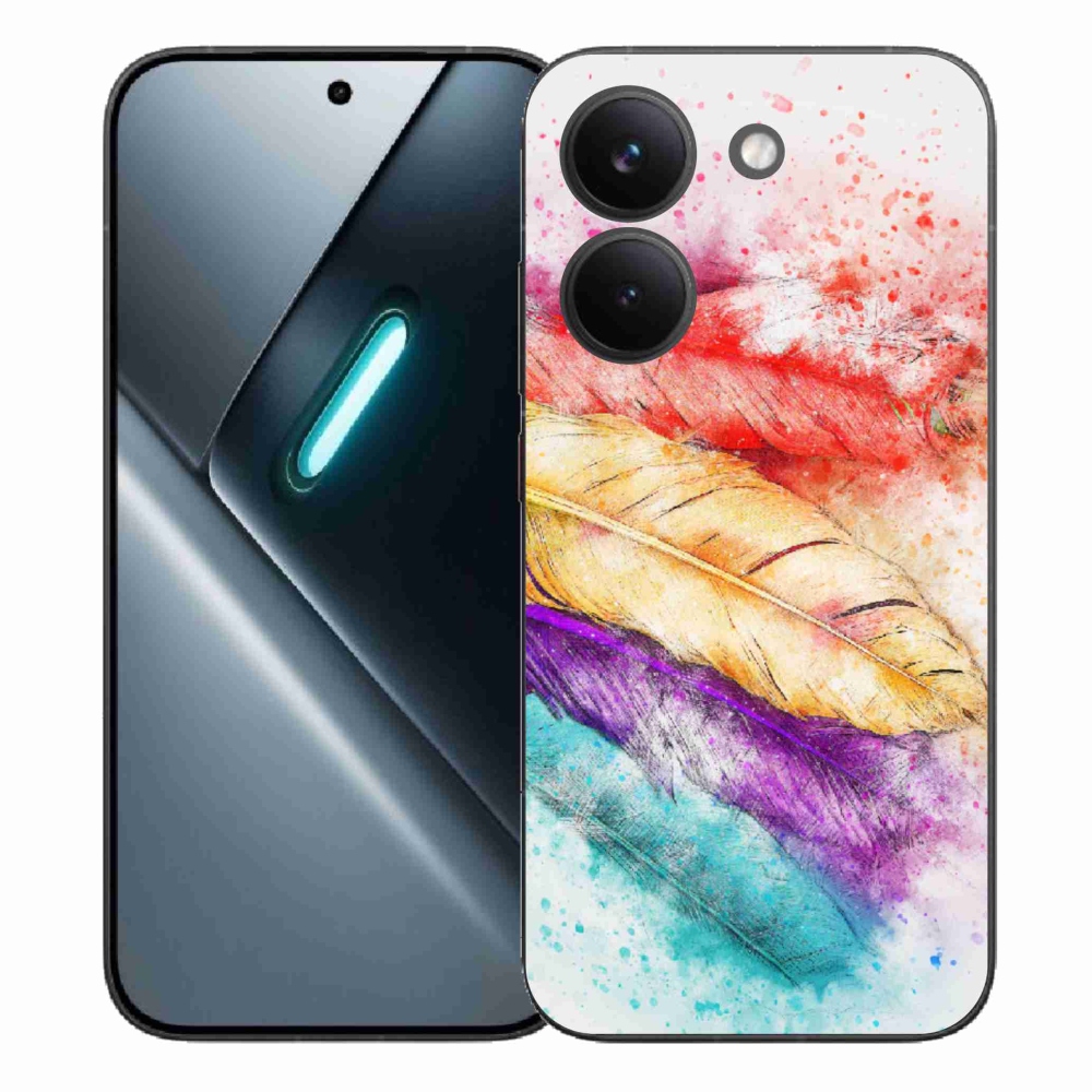 Gél borítás mmCase a Xiaomi Poco X8 Pro számára - színes toll