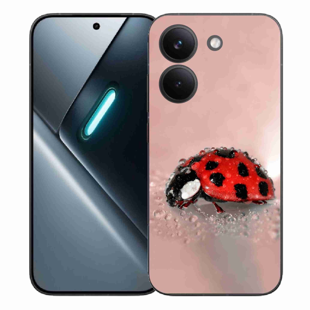 Gél borítás mmCase a Xiaomi Poco X8 Pro számára - katicabogár