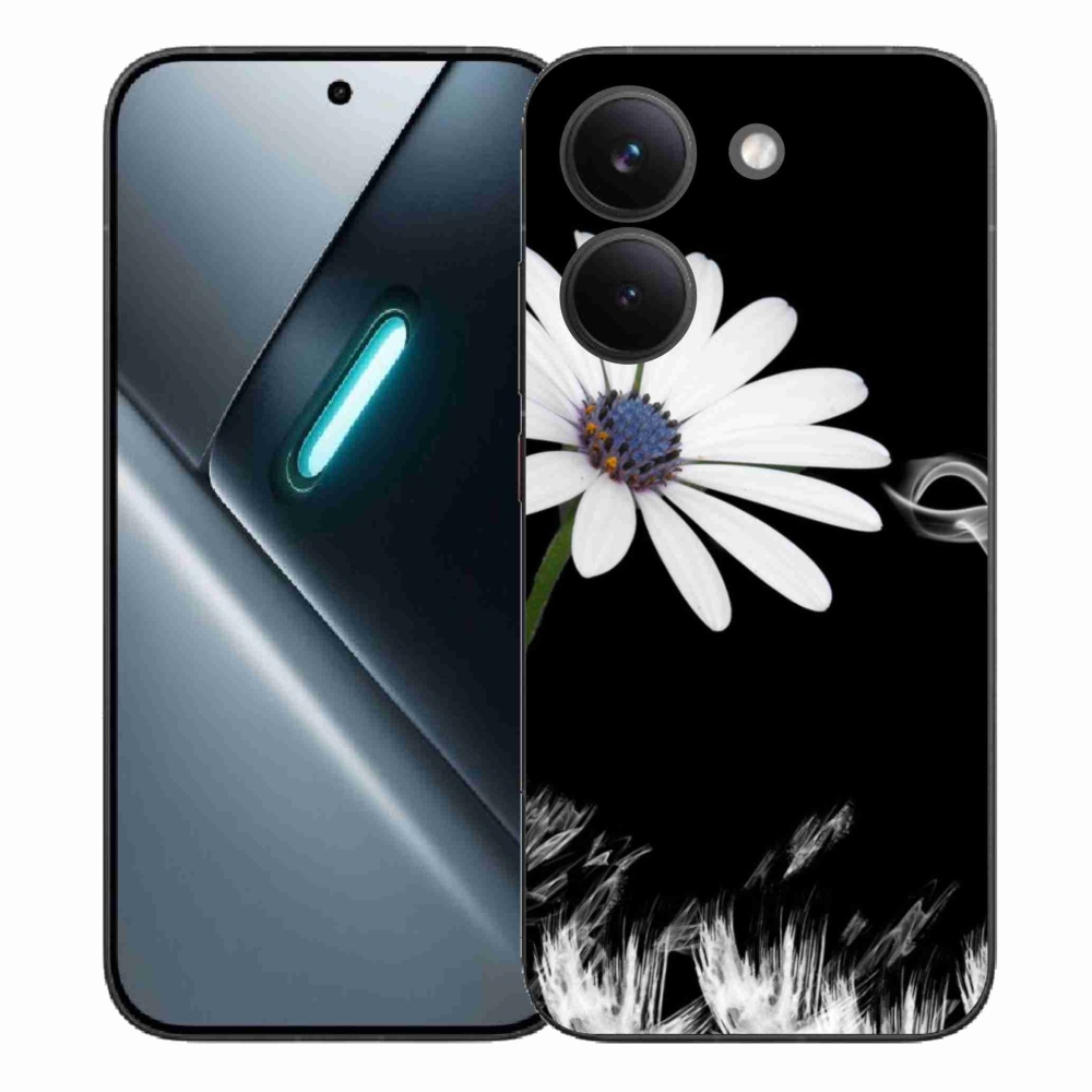 Gél borítás mmCase a Xiaomi Poco X8 Pro számára - fehér virág