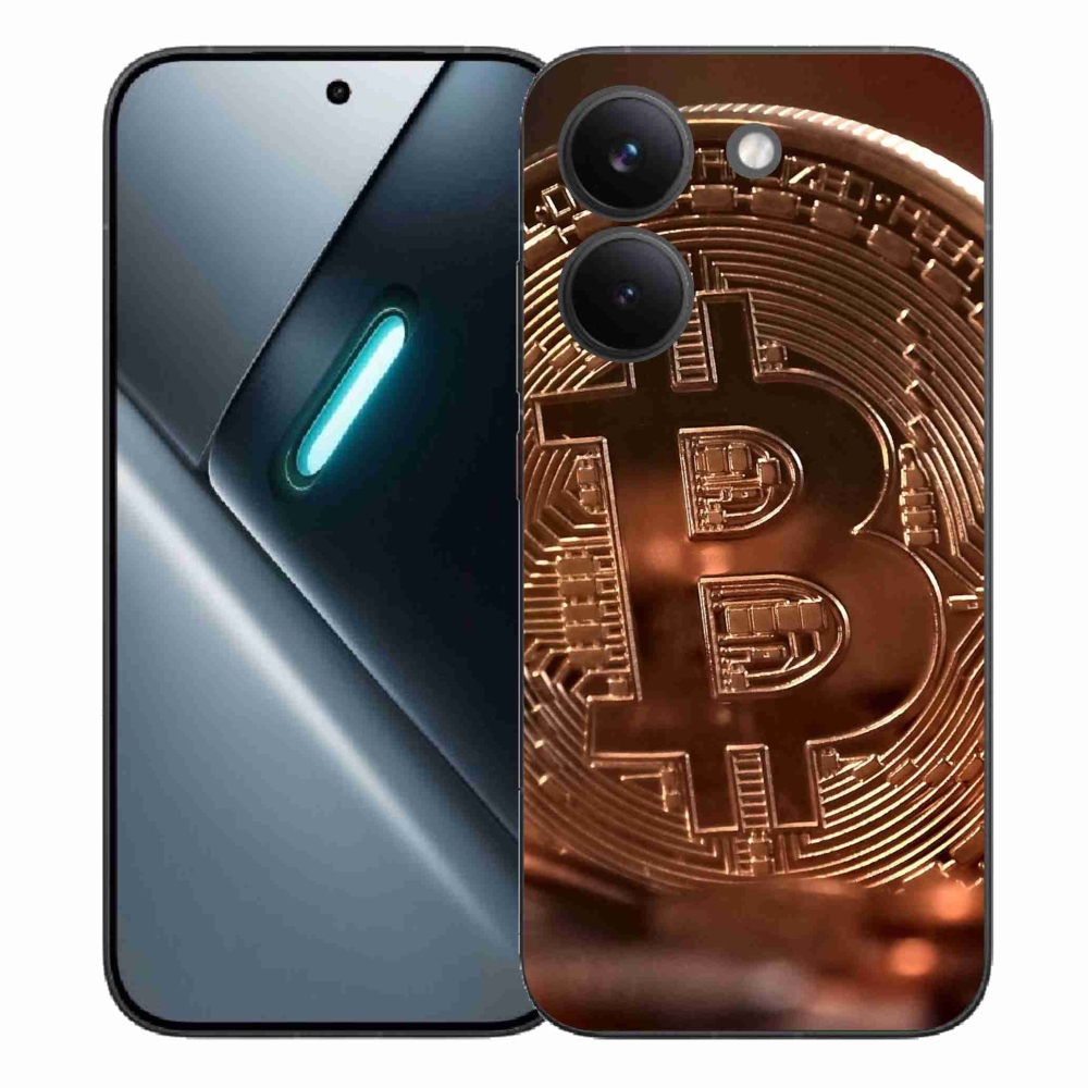 Gél borítás mmCase a Xiaomi Poco X8 Pro számára - bitcoin