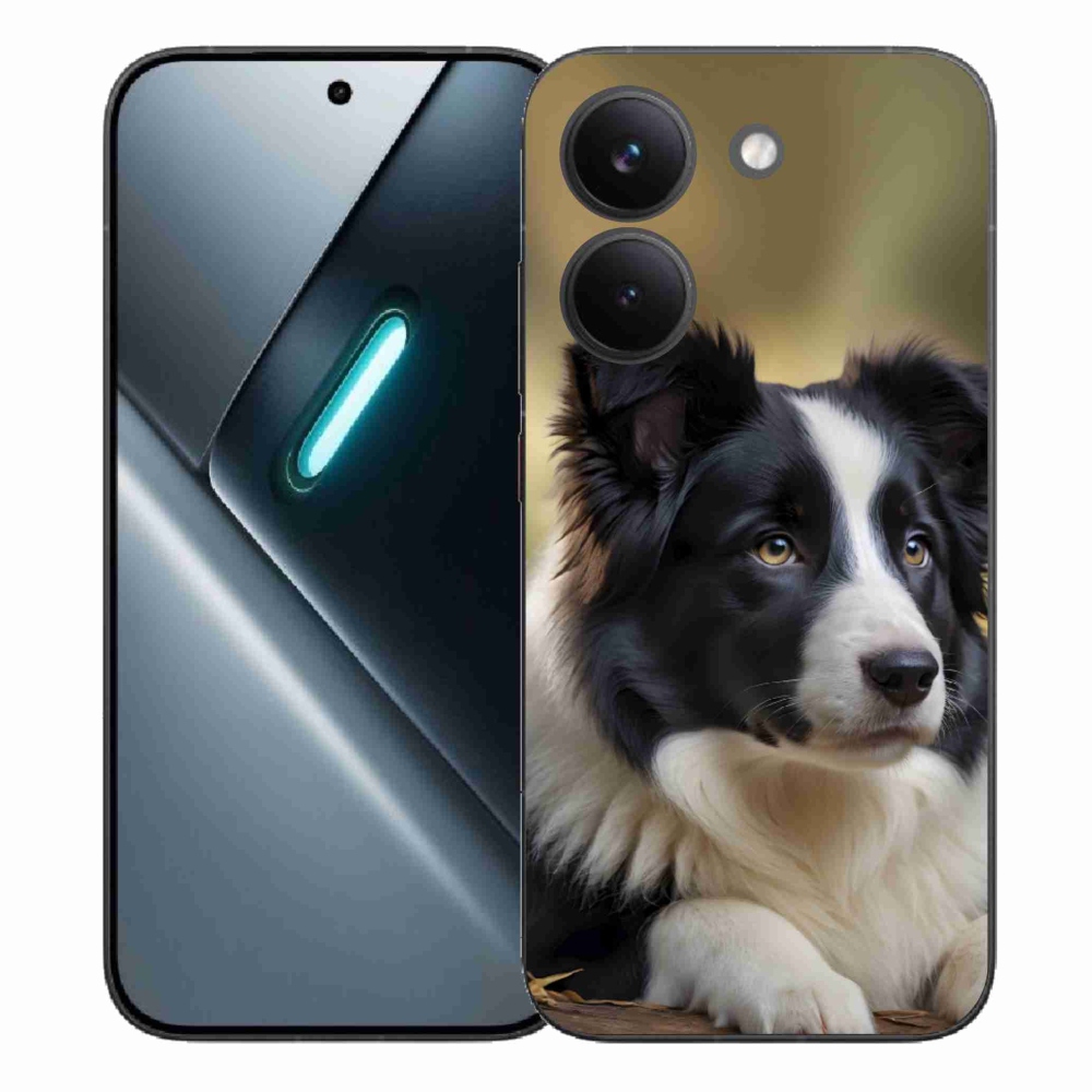 Gél borítás mmCase a Xiaomi Poco X8 Pro számára - border collie 2