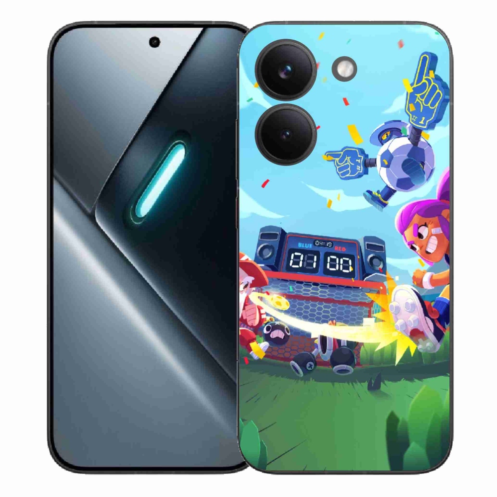 Gél borítás mmCase a Xiaomi Poco X8 Pro számára - brawl stars 1