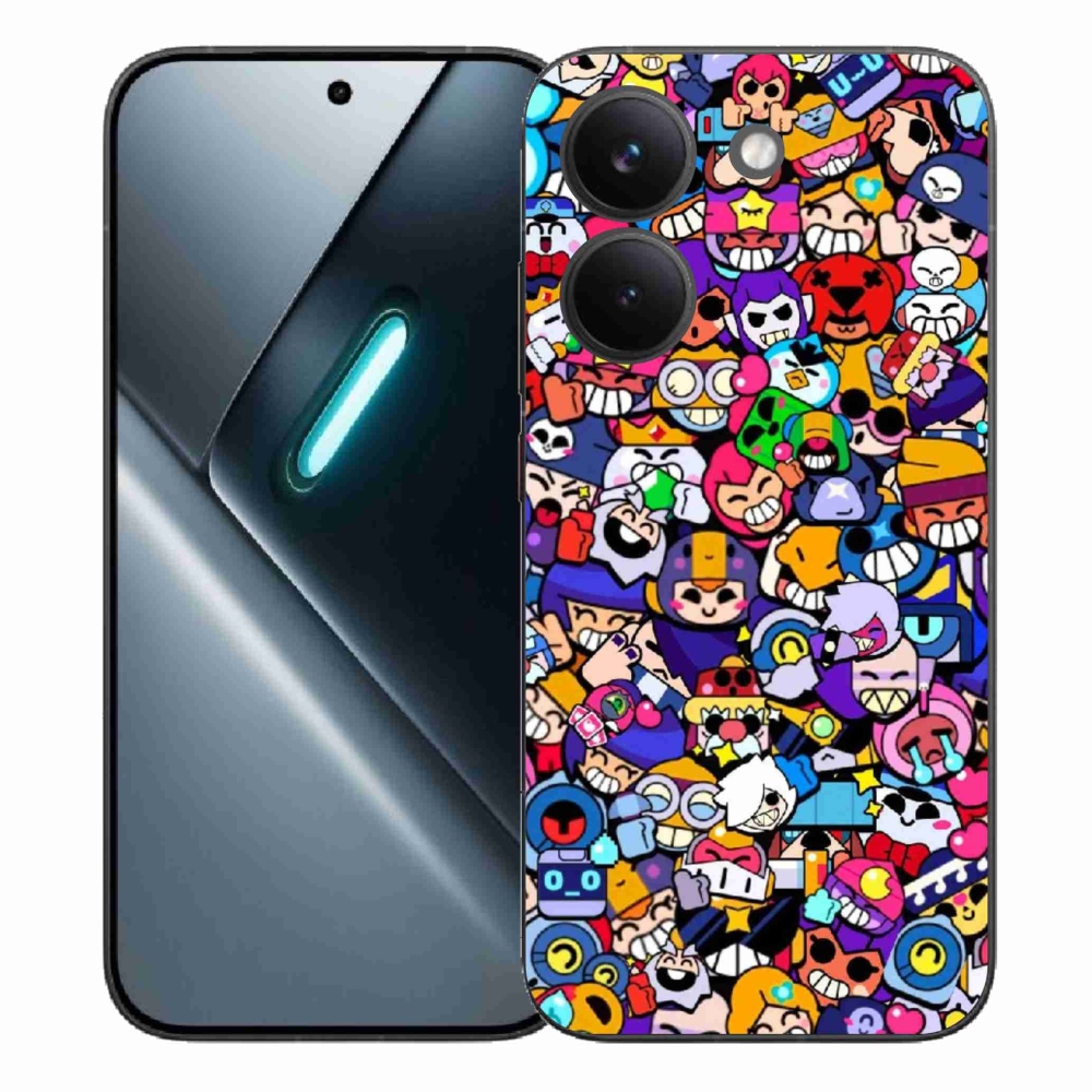 Gél borítás mmCase a Xiaomi Poco X8 Pro számára - brawl stars 2