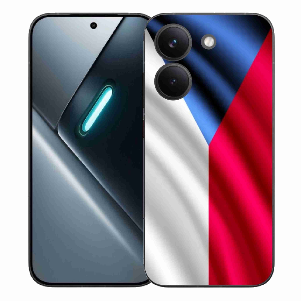 Gél borítás mmCase a Xiaomi Poco X8 Pro számára - cseh zászló