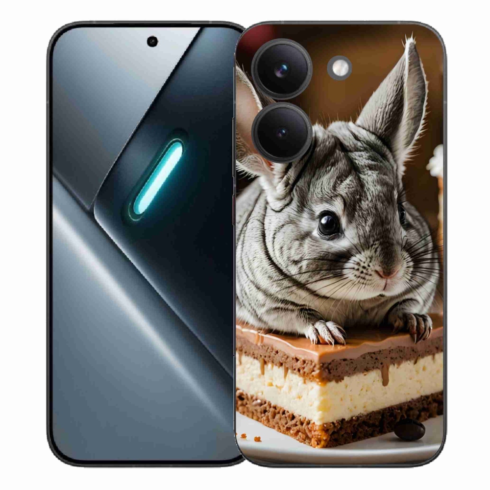 Gél borítás mmCase a Xiaomi Poco X8 Pro számára - csincsilla