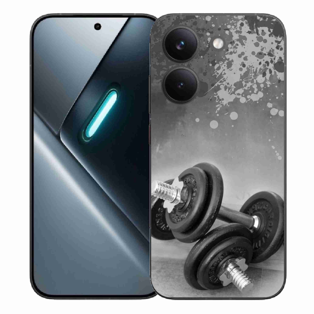 Gél borítás mmCase a Xiaomi Poco X8 Pro számára - súlyzók 1