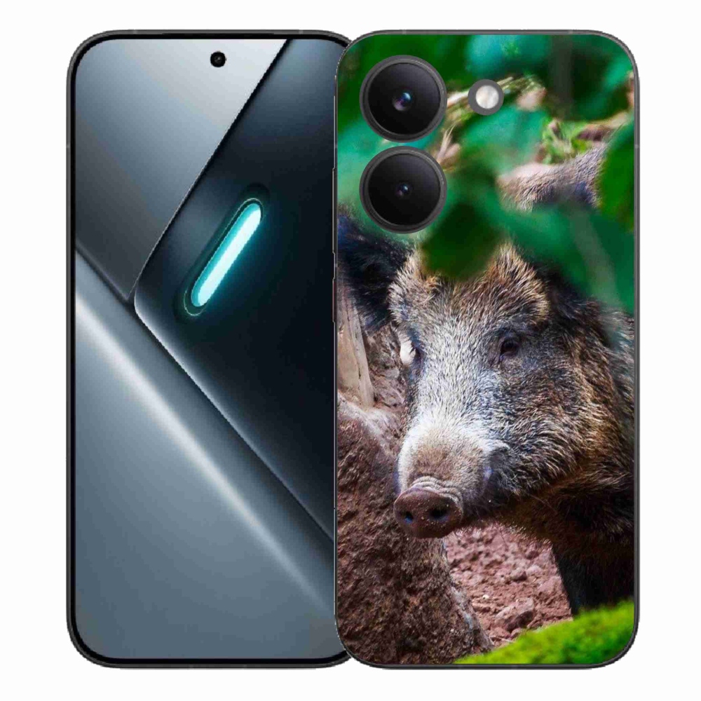 Gél borítás mmCase a Xiaomi Poco X8 Pro számára - vaddisznó