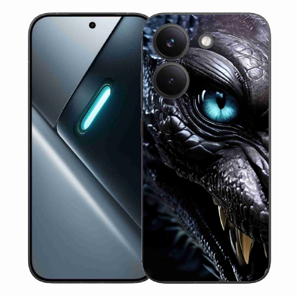 Gél borítás mmCase a Xiaomi Poco X8 Pro számára - sárkány nézet