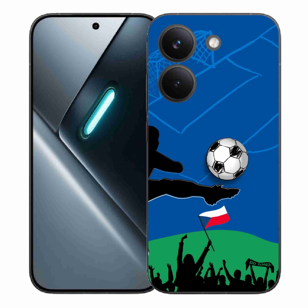 Gél borítás mmCase a Xiaomi Poco X8 Pro számára - futballszurkolóknak