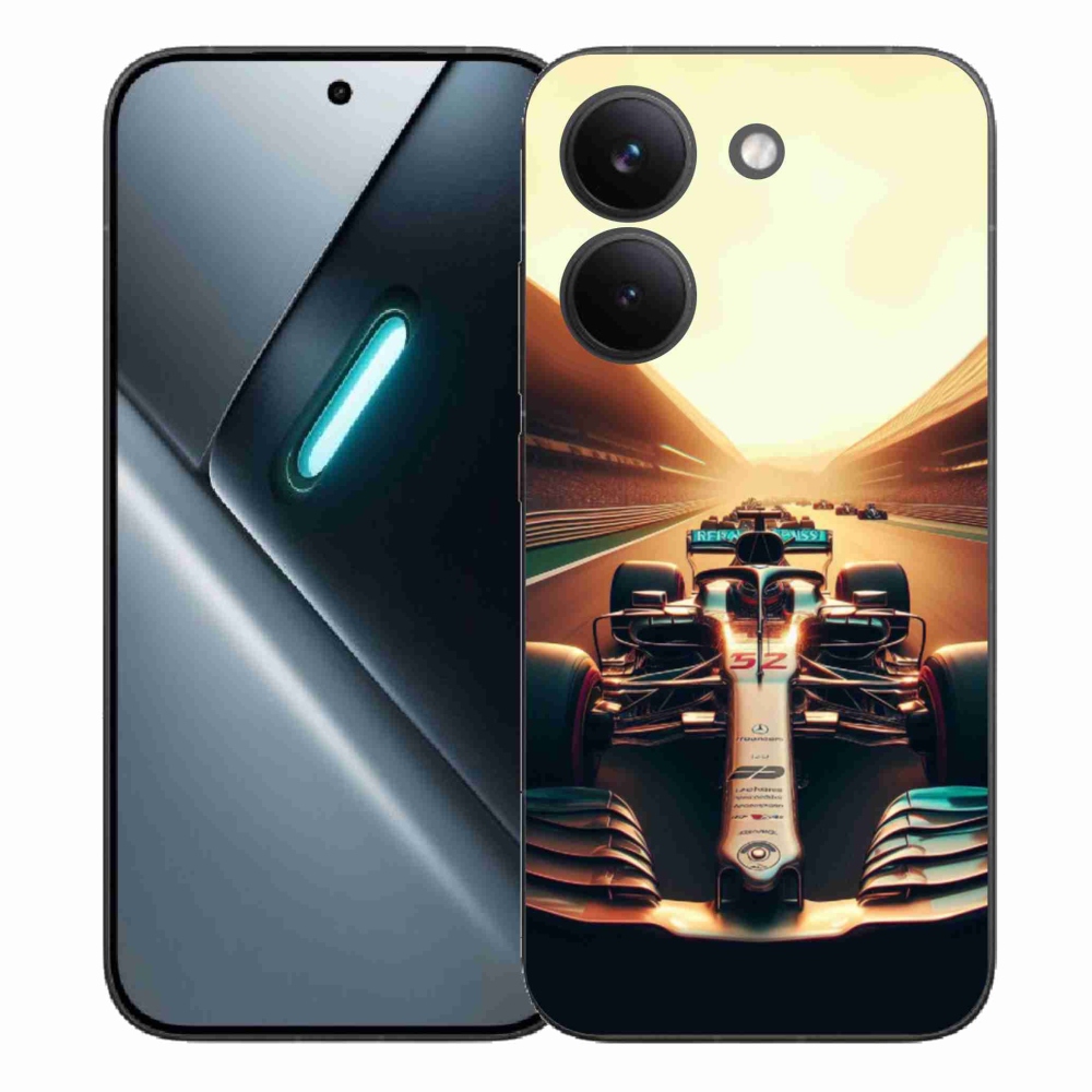 Gél borítás mmCase a Xiaomi Poco X8 Pro számára - formula 1