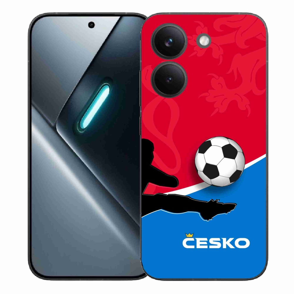Gél borítás mmCase a Xiaomi Poco X8 Pro - futball Csehország 2