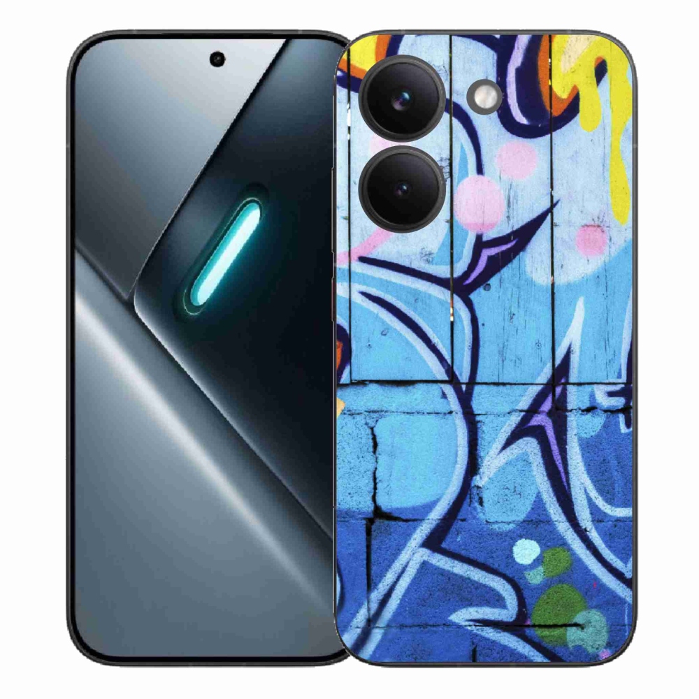 Gél borítás mmCase a Xiaomi Poco X8 Pro számára - graffiti