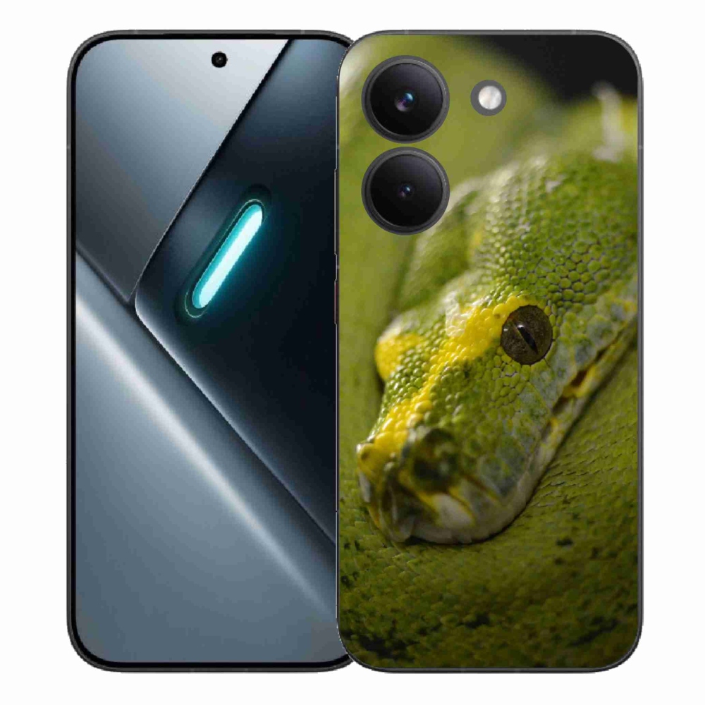 Gél borítás mmCase a Xiaomi Poco X8 Pro számára - kígyó 2