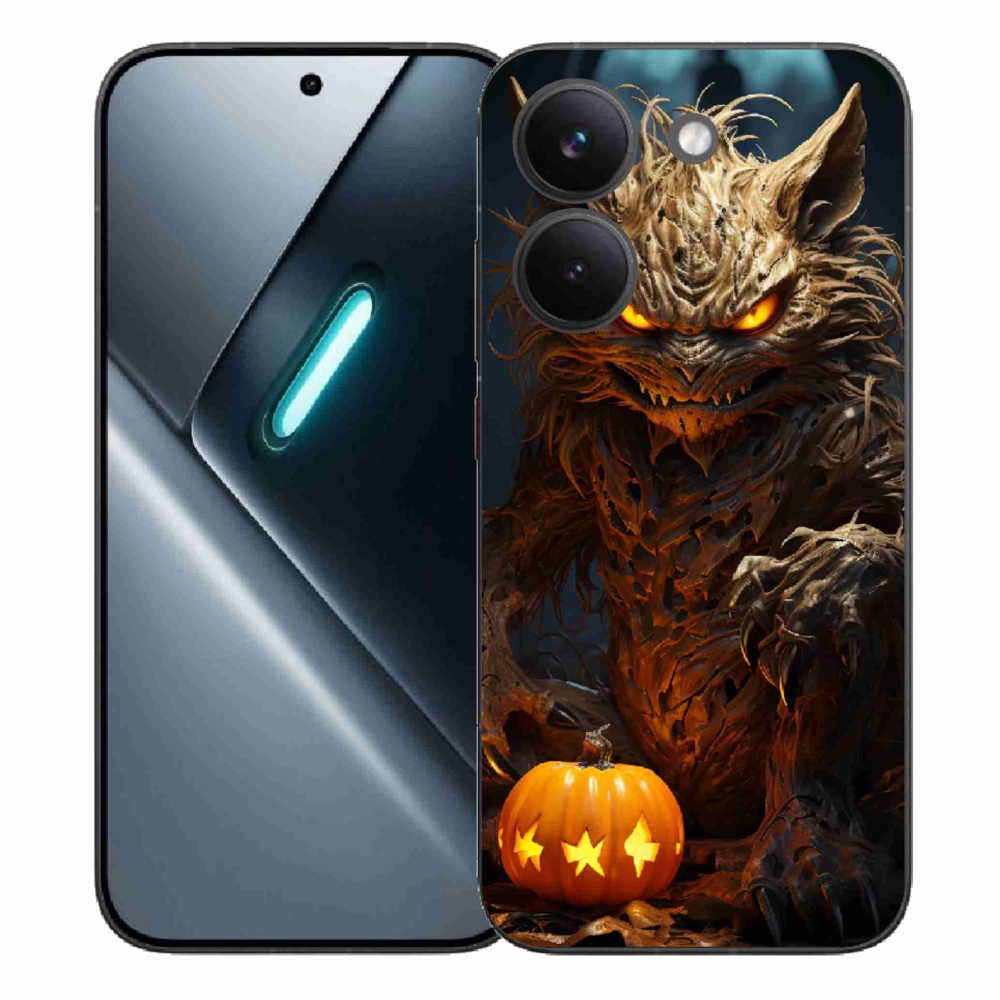 Gél borítás mmCase a Xiaomi Poco X8 Pro számára - Halloween szörnyeteg