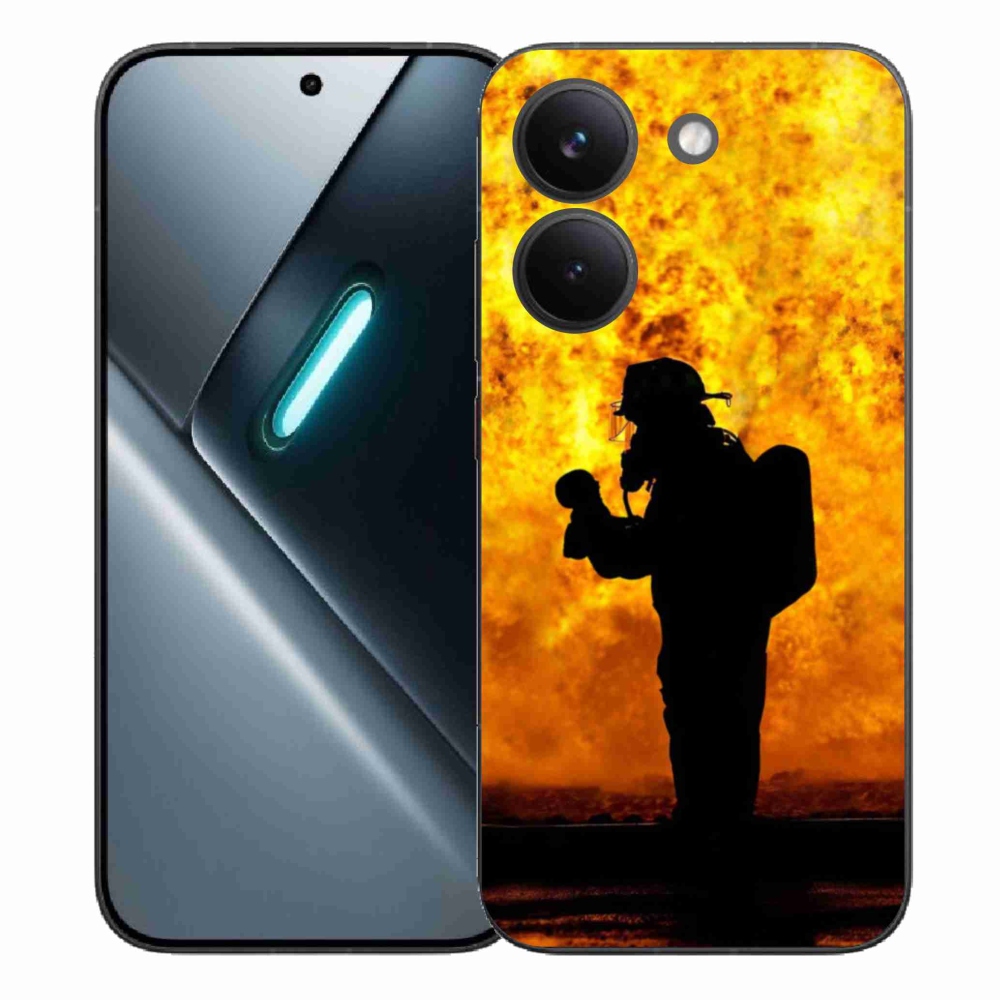 Gél borítás mmCase a Xiaomi Poco X8 Pro számára - tűzoltó