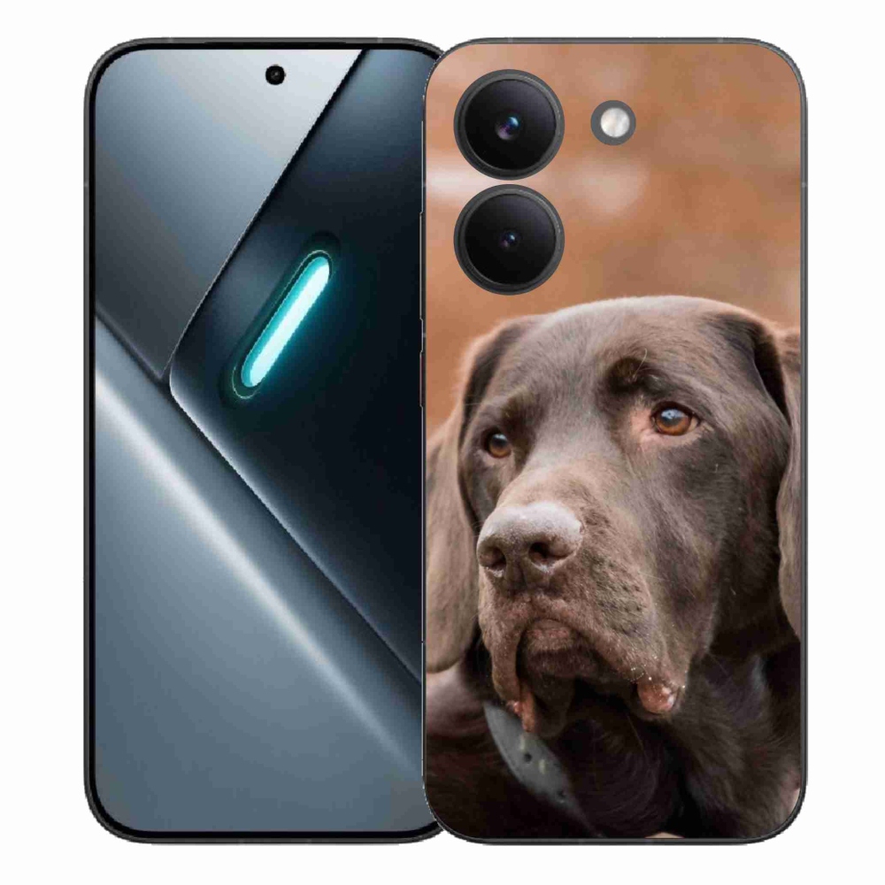 Gél borítás mmCase a Xiaomi Poco X8 Pro készülékhez - barna labrador