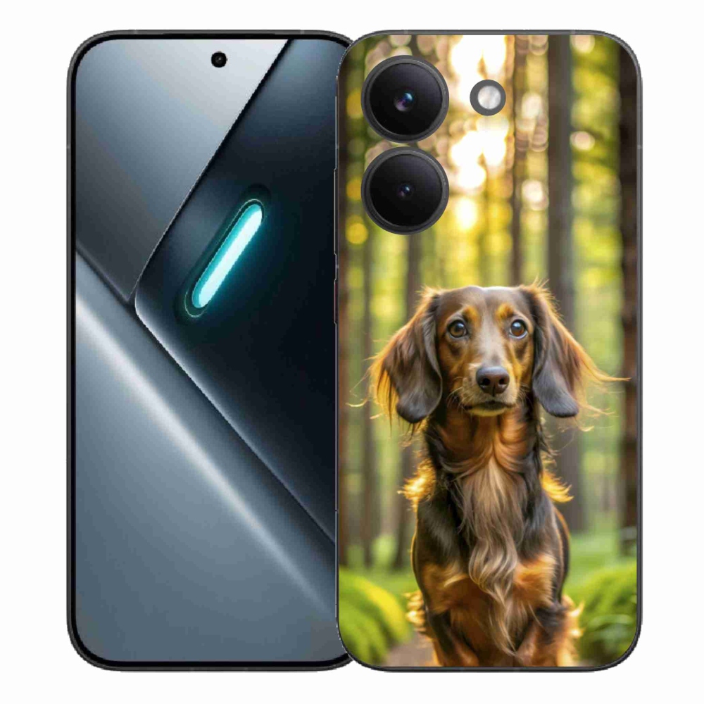 Gél borítás mmCase a Xiaomi Poco X8 Pro számára - tacskó 4