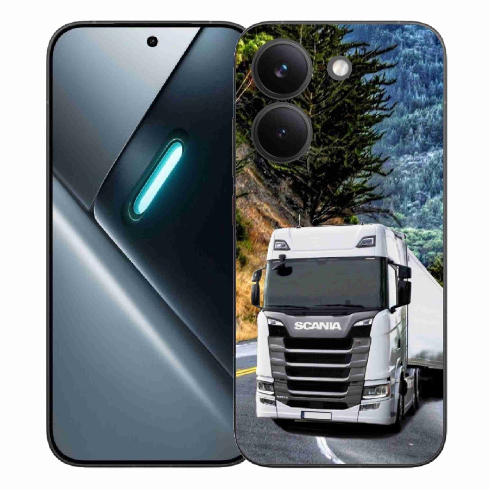 Gél borítás mmCase a Xiaomi Poco X8 Pro számára - teherautó 1