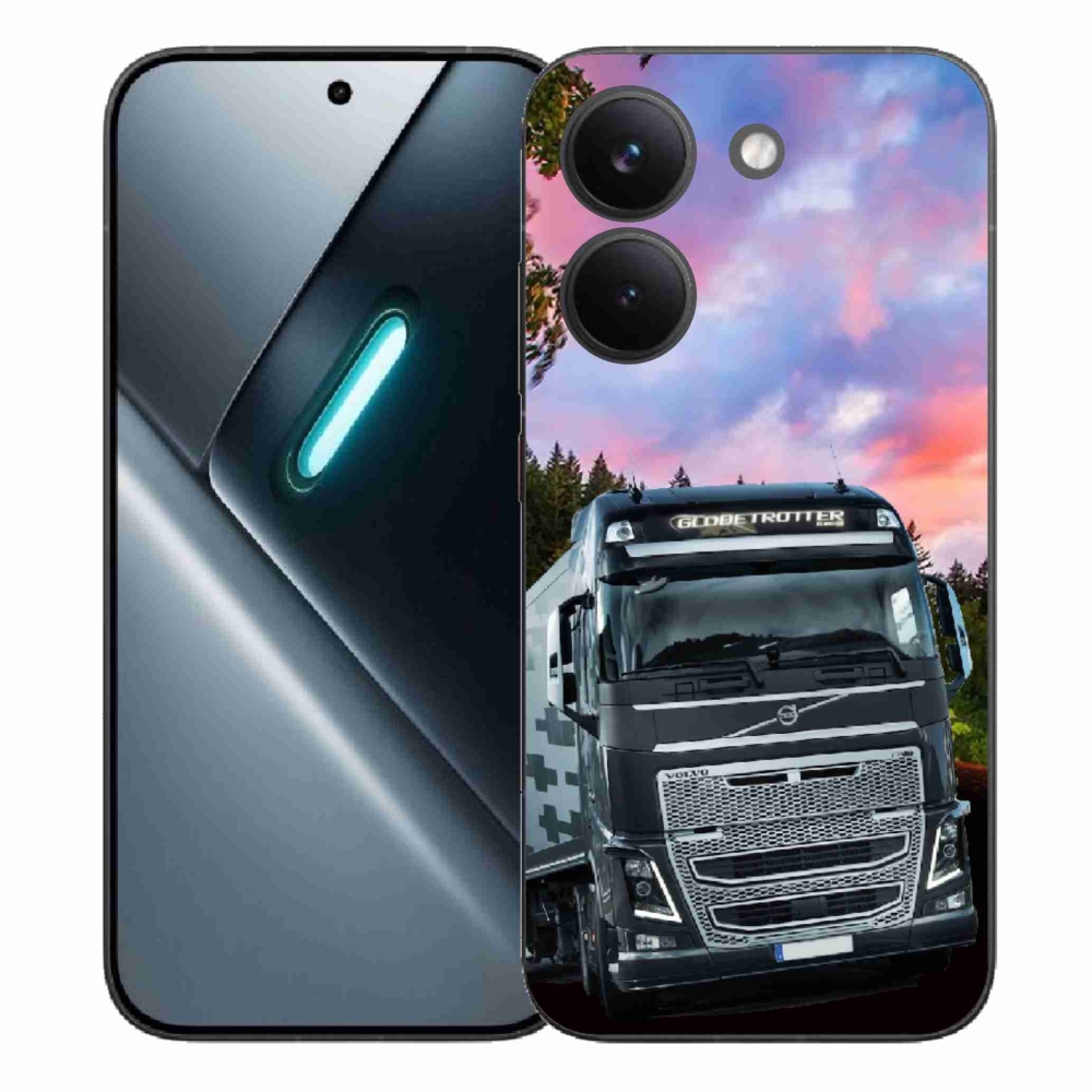 Gél borítás mmCase a Xiaomi Poco X8 Pro számára - teherautó 2