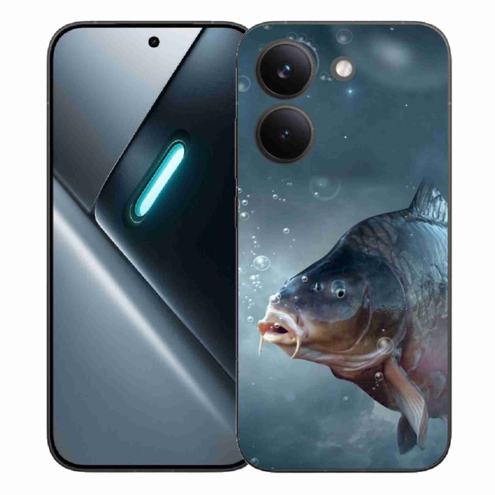 Gél borítás mmCase a Xiaomi Poco X8 Pro számára - ponty és buborékok